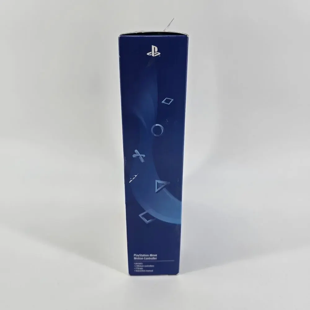 Sony Playstation Move Controllers - PS4/PS VR - Black - 2 Pack -‎ NIB Sealed
